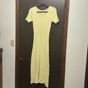 Zara Yellow long dress